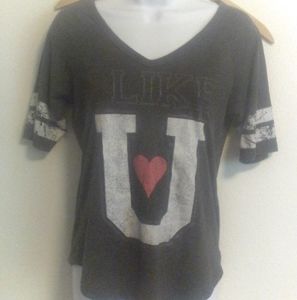 Stranded "I Like U" Tshirt